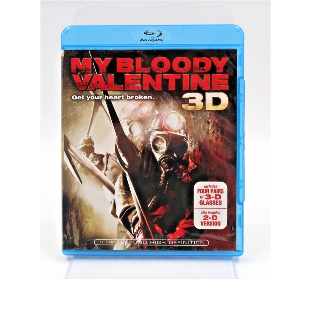 My Bloody‎ Valentine 3D Blu-ray 2009 Horror Movie (Missing Glasses)